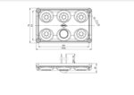 LED Innenleuchte 900lm - 5000K mit Bewegungssensor 12-24v | BBS-1500W – Bild 4