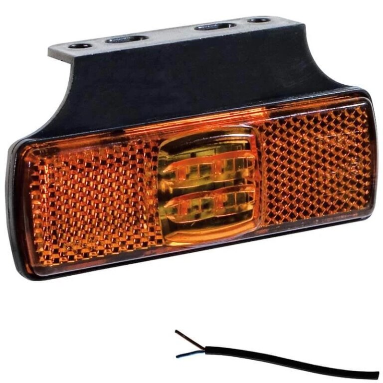 LED Umrissleuchte amber | 12-24v | 50cm Kabel | M10MV-150A