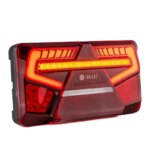 LED Rücklicht, (nicht dreieckig) links 12-24v 200cm Kabel | VC-6051 – Bild 5