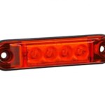 LED Positionsleuchte Rot | 12-24v | 50cm Kabel | MV-4400R