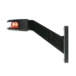 Links | LED Begrenzungsleuchte | 12-24v | 30cm. Kabel | rot-weiß-amber | 1007LE – Bild 2