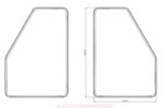 Rechts | LED Rücklicht Dreieck | 12v | 6-function | 6-PIN | VC-3302B6 – Bild 8