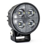 LED Arbeitsscheinwerfer rund | 3800 Lumen | 40Watt | eingebauter Deutsch-Stecker | 9-36v | WF-4038R