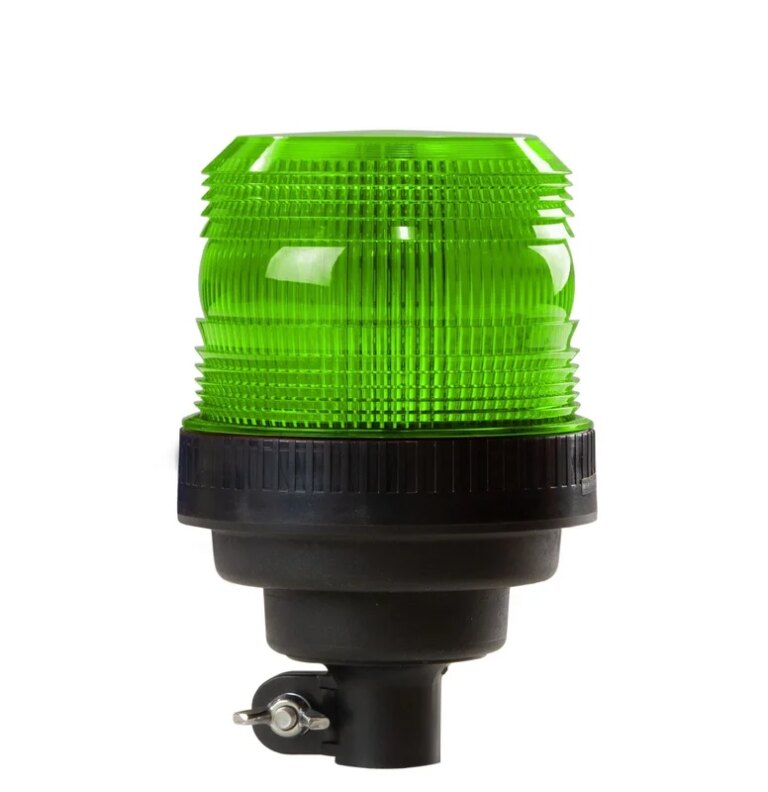 LED Rundumleuchte grün 24V Mini DIN ECCOLED