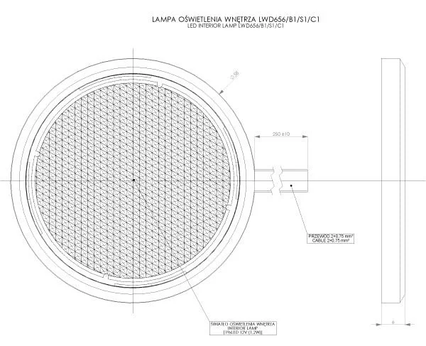 abd835f9-56d6-4e15-9b36-a57321600f4f-40130-nl LED Innenleuchte 85lm - 5000K - 12v - Weiß | BG-2100W-12V – Bild 2