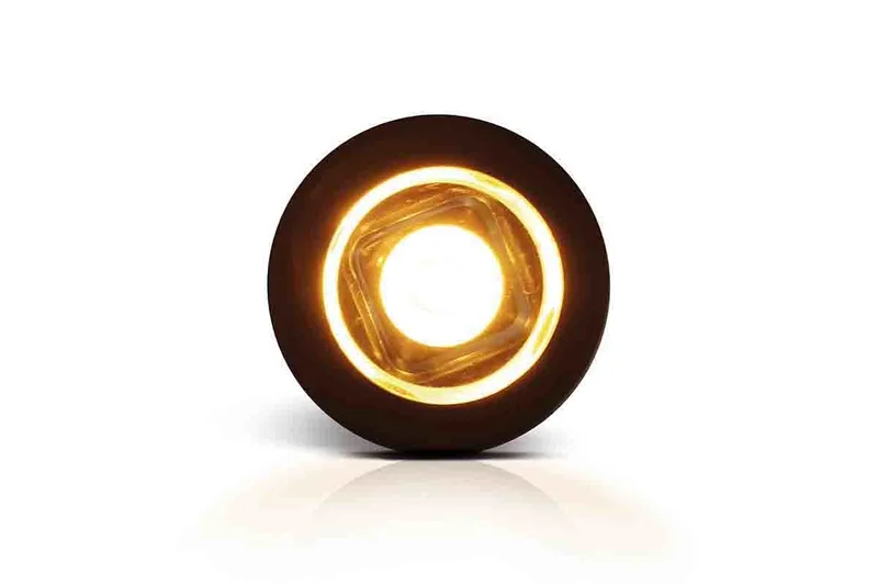 LED kompakte Einbau Positionsleuchte amber | 12-24v | MV-2600A