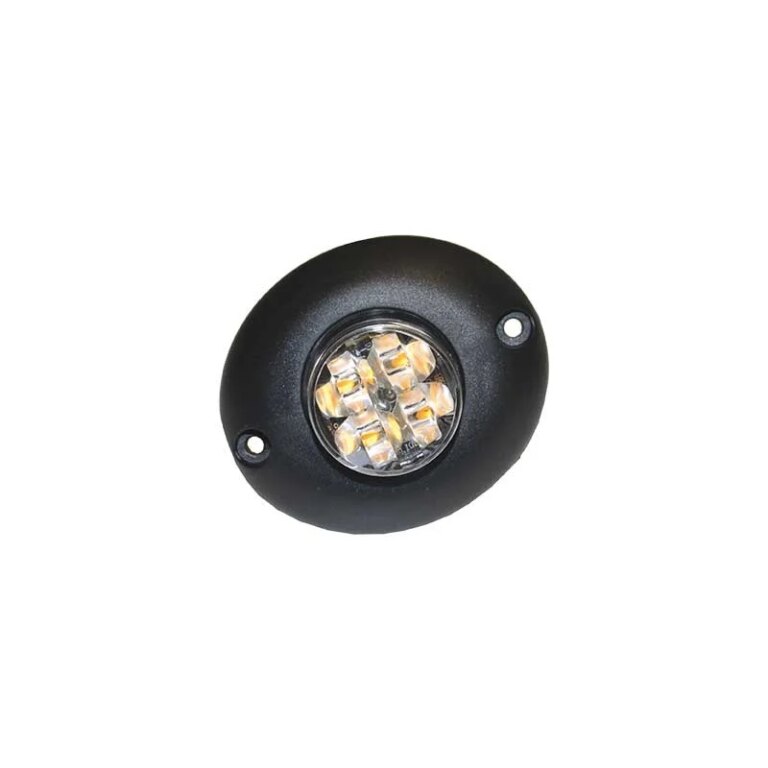 LED Blitzer | 6-LED | amber| 12-24v | R65 | 3750A