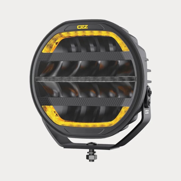 OZZ XR3 P9" R65 schwarz mit Warnleuchte (10-35V)