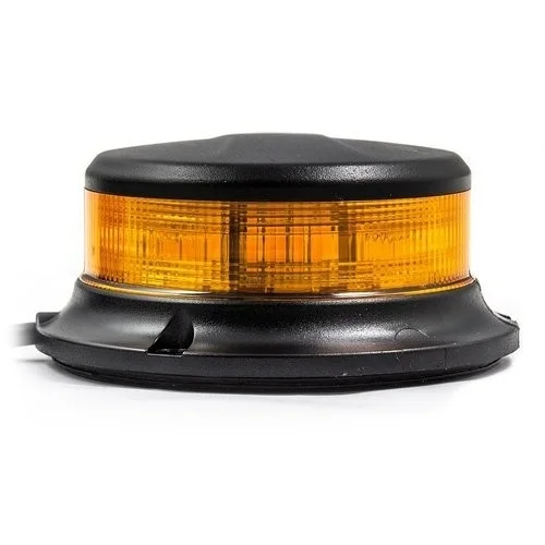 LED Rundumleuchte amber mit amber Linse | 12-24v | Magnet | R65 | S07ZL603AA