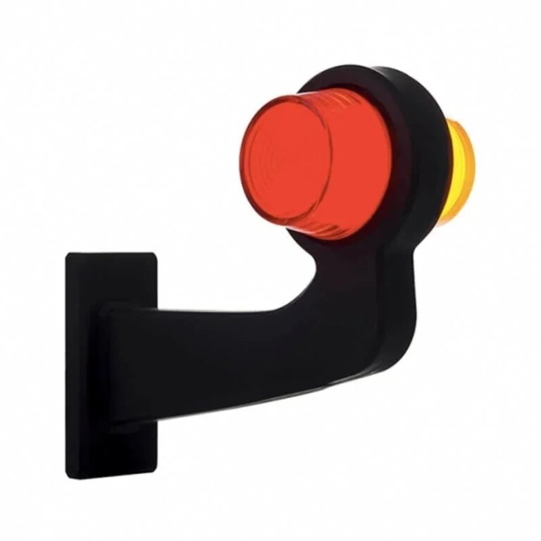 links | LED Begrenzungsleuchte | abgewinkelter Griff & mattierte Linse | 12-24v | MB-1021RA