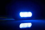R65 LED Blitzer 3 LEDs Blau 10 - 30V | S10F3200B – Bild 5