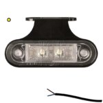 LED Umrissleuchte amber | 12-24v | 50cm Kabel | M10MV-400A