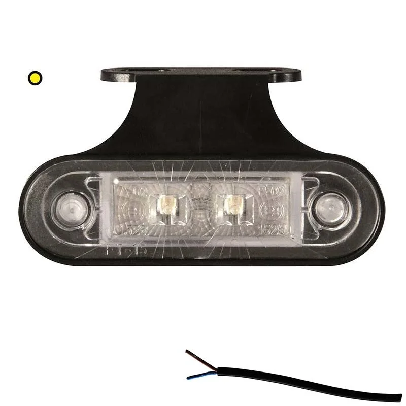 LED Umrissleuchte amber | 12-24v | 50cm Kabel | M10MV-400A