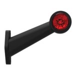 Links | LED Begrenzungsleuchte | abgewinkelter Griff | 12-24v | 0,75mm². Stecker | M10BV-511RW – Bild 3