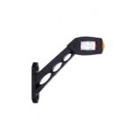 Links | LED Begrenzungsleuchte rot | weiß | amber | 12-24v | 35cm. Kabel | MB-3691RWA