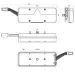 Rechts | LED-Anhängerbeleuchtung | dynamisches Blinklicht | 9-36v | 200cm. Kabel | VC-1022 – Bild 6