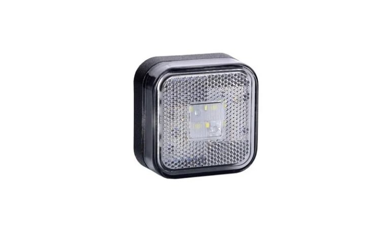 LED Positionsleuchte weiß 12-24v 45cm Kabel | MV-4200W