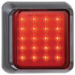 LED Nebelscheinwerfer mit schwarzem Rand | 12-24v | 40cm Kabel | 100FME – Bild 2