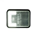 LED Positionsleuchte neon weiß mit Bügel | 12-24v | 50cm. Kabel | MV-3500W