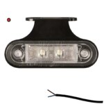 LED Positionsleuchte rot | 12-24v | 50cm Kabel | M10MV-400R