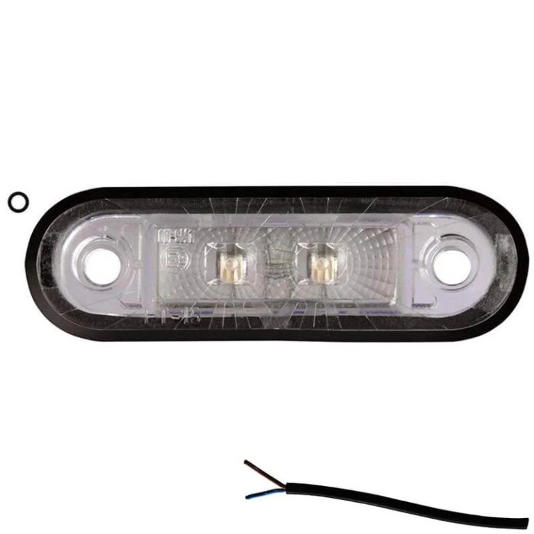 LED Positionsleuchte weiß | 12-24v | 50cm Kabel | M10MV-200W