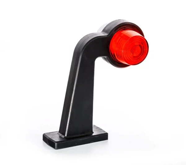 LED Begrenzungsleuchte links rot-weiß 12-24v 30cm Kabel