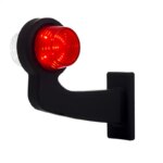 Links | LED Begrenzungsleuchte abgewinkelter Griff | helle Linse | 12-24v | MB-1011RW – Bild 3