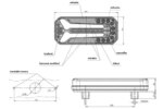 LED Rücklicht Universell 12-24v 200cm Kabel horizontal&vertikal Montage | VC-5300 – Bild 7