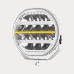 OZZ XR3 P9" R65 weiß mit Warnleuchte (10-35V)