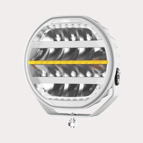 OZZ XR3 P9" R65 weiß mit Warnleuchte (10-35V)