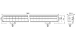 LED bar | Geminus 3 | 24.300 Lumen | 76,5cm. | 9-36v | IP69K | LC1-270243 – Bild 10