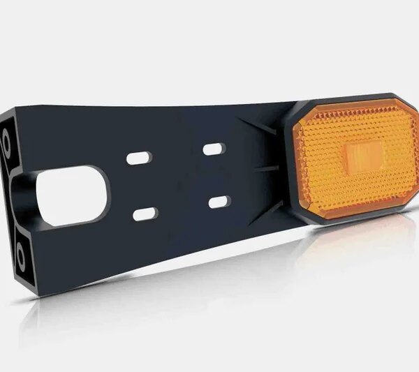 LED Umrissleuchte amber | 12-24v | Stecker zum Schieben | MV-5790A