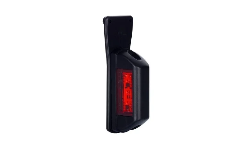 Rechts | LED Positionsleuchte rot | 12-36v | 50cm. Kabel | MB-4502RW