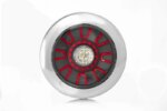 Chrom 12-24v 1m. Kabel eingebaut
