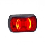 LED Positionsleuchte neonrot kompakt | 12-24v | 50cm. Kabel | MV-3390R