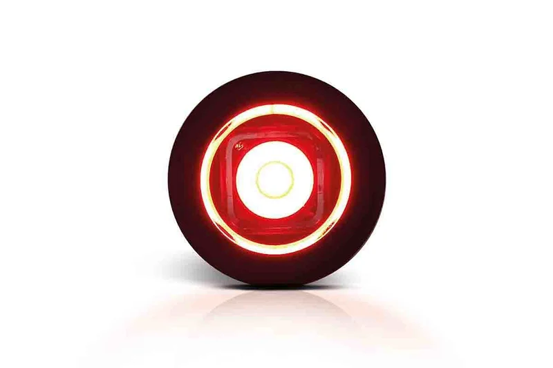 LED kompakte Einbau Positionsleuchte rot | 12-24v | MV-2600R