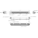 Tralert Skybar 510 inkl. gelb-weißem Positionslicht & Blitzer 9000lm | LC2-10590.1 – Bild 5