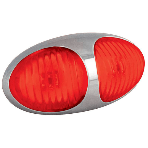 LED Positionsleuchte rot | 12-24v | 10cm Kabel | 37CRM2P
