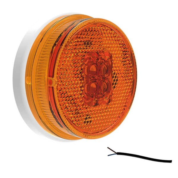 LED Positionsleuchte amber | 12-24v | 50cm Kabel | MV-1300A
