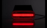 LED Positionsleuchte rot mit Bügel | 12-24v | 50cm. Kabel | MV-5050R – Bild 4