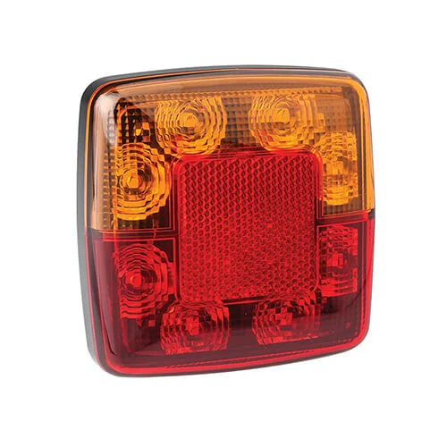 LED Kompaktes Rücklicht ohne Kennzeichenbeleuchtung | 12v | 30cm Kabel | 98BAR