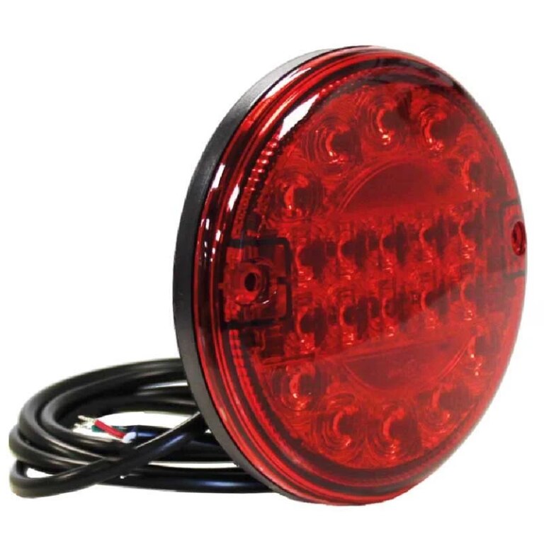 LED Slimline Hamburger Nebelscheinwerfer | 12-24v | 150cm. Kabel | VM-140