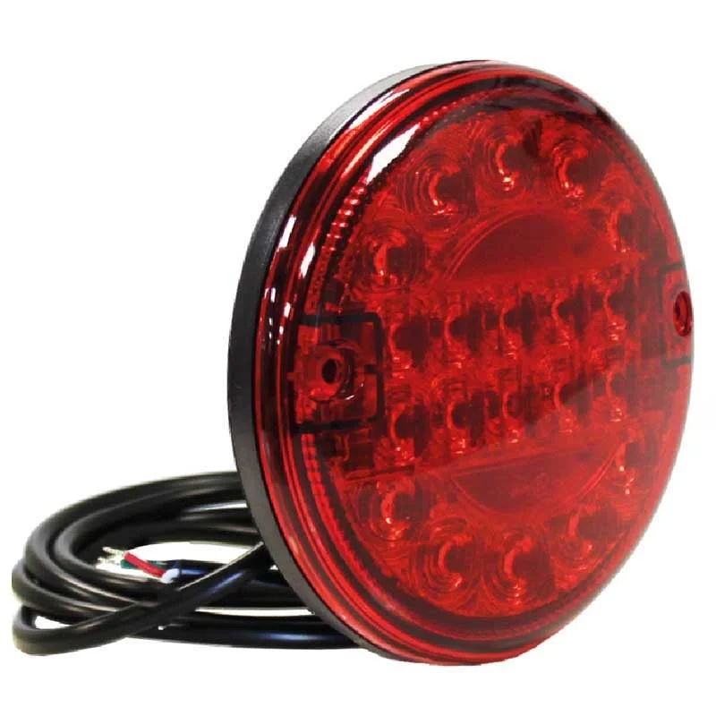LED Slimline Hamburger Nebelscheinwerfer | 12-24v | 150cm. Kabel | VM-140