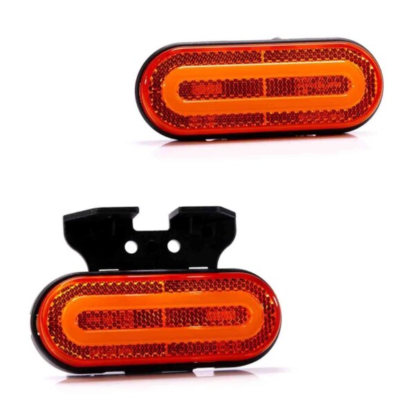 LED Positionsleuchte amber | 12-24v | 50cm. Kabel | MV-2200A