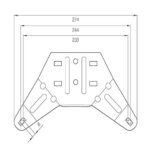LED Leuchtbalk | R65 | 1345mm | 10-30v | komplett blinkend | EQBT1345R65A – Bild 5