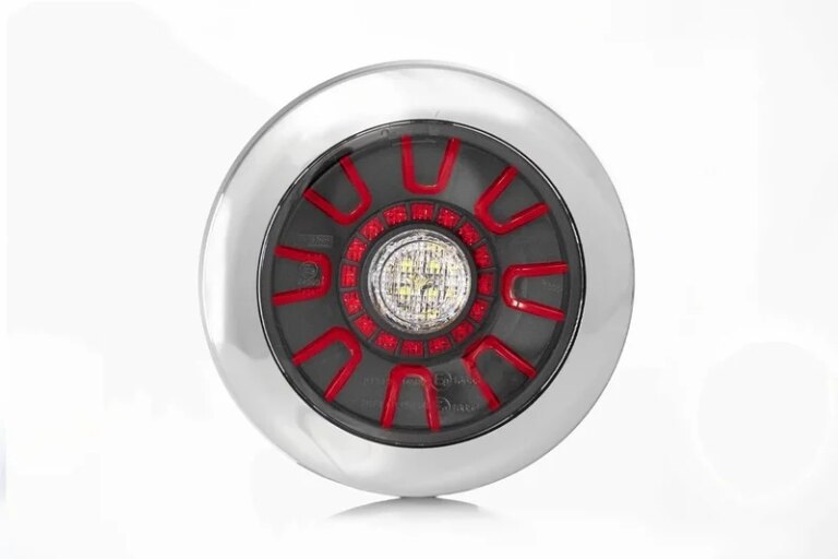 Chrom 12-24v 5-PIN Einbau
