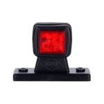 LED Begrenzungsleuchte rechts rot-weiß 12-24v 50cm Kabel | MB-4632RW