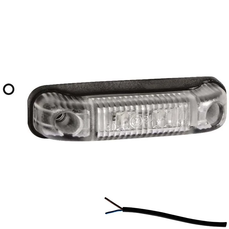 LED Positionsleuchte weiß | 12-24v | 50cm Kabel | M10MV-500W