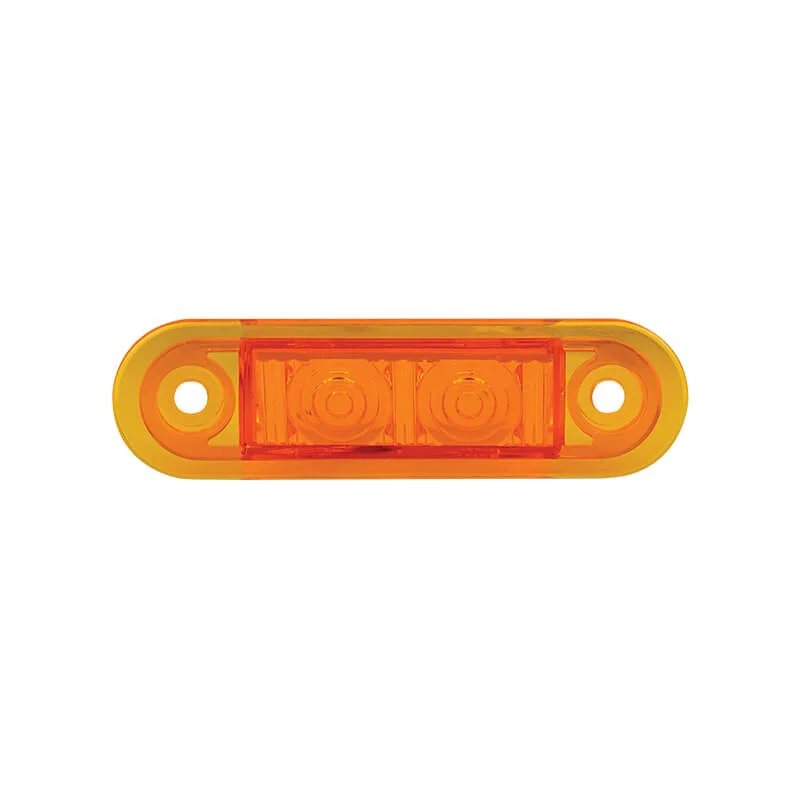 LED Positionsleuchte amber Einbau | 12-24v | 20cm Kabel | 7922AMB