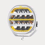 OZZ XR3 P9" R65 weiß mit Warnleuchte (10-35V) – Bild 3